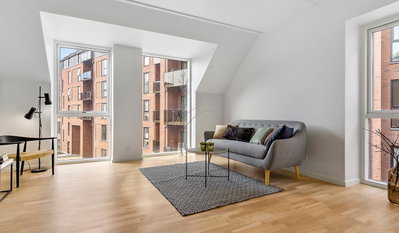 Lys bolig i to plan med stor privat tagterrasse - Søren Frichs Vej, Aarhus C - 3