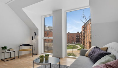 Lys bolig i to plan med stor privat tagterrasse - Søren Frichs Vej, Aarhus C - 4