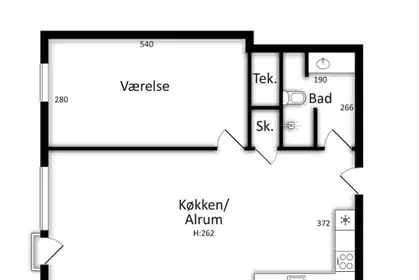 Visual presentation of the listing