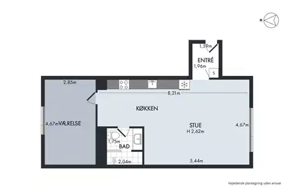 Visual presentation of the listing