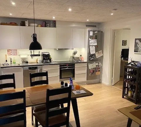 apartment Renoveret centrumslejlighed med stor terrasse