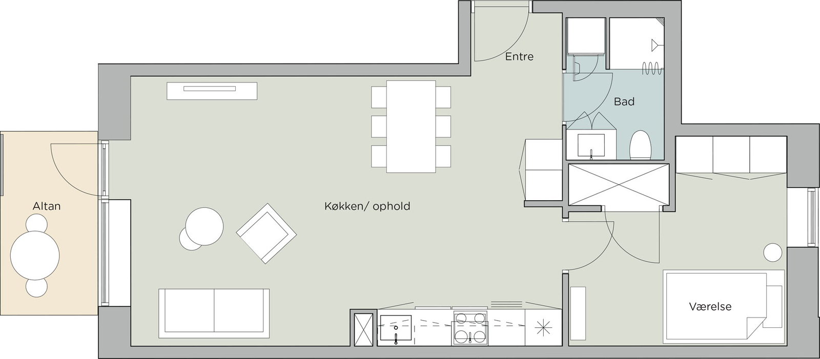 Visual presentation of the listing