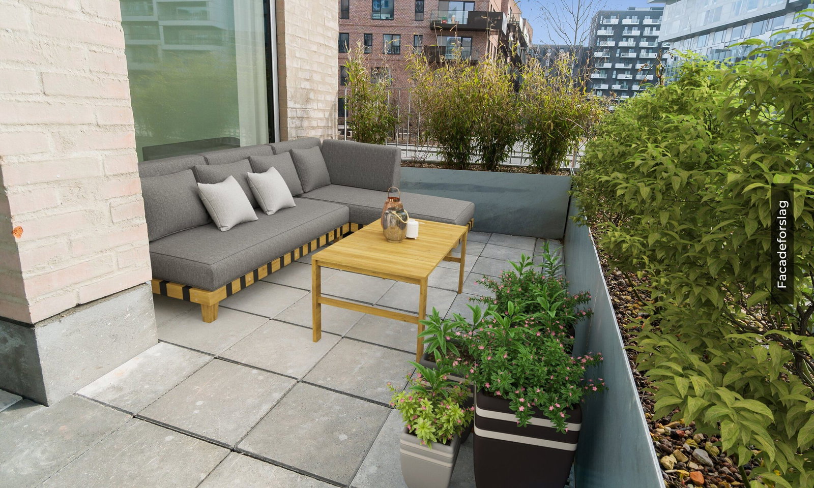 Visual presentation of the listing