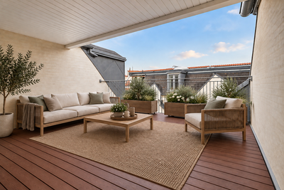 Sjælden penthouse på Østerbro med stor privat tagterrasse - Willemoesgade, København Ø - 4