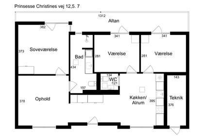 Visual presentation of the listing