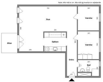 Visual presentation of the listing