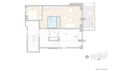 Lækker lejlighed på 63 m2 - Else Alfelts Vej, København S - 2