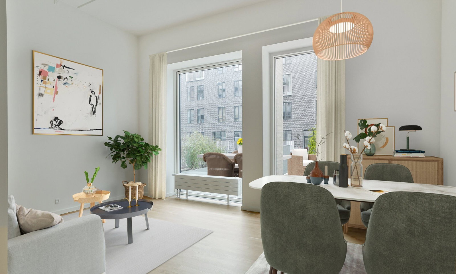Visual presentation of the listing