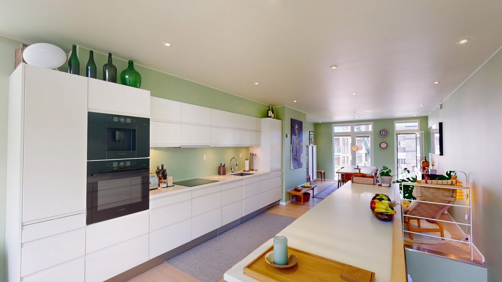 apartment 122 m² Home with Private Rooftop Terrace in Copenhagen SV