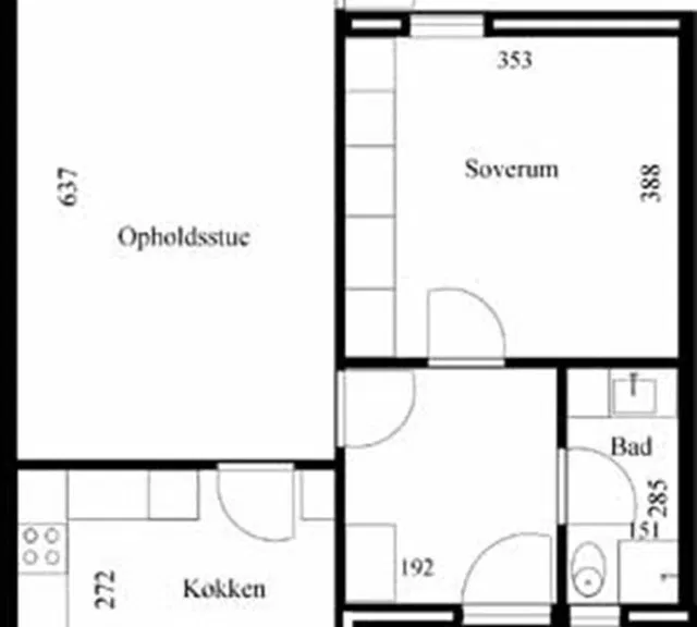 townhouse Beskrivelse af lejligheden følger