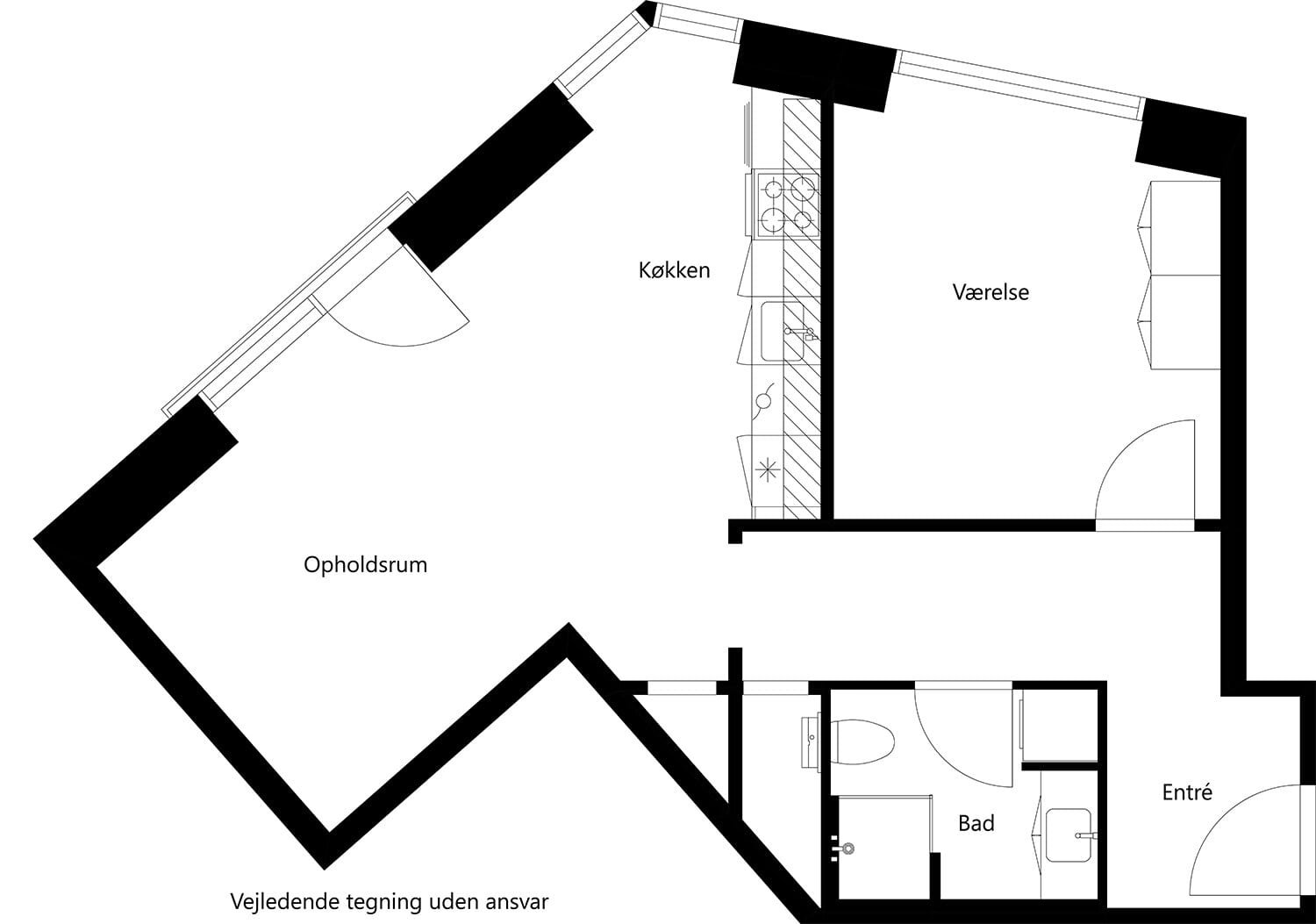 Visual presentation of the listing