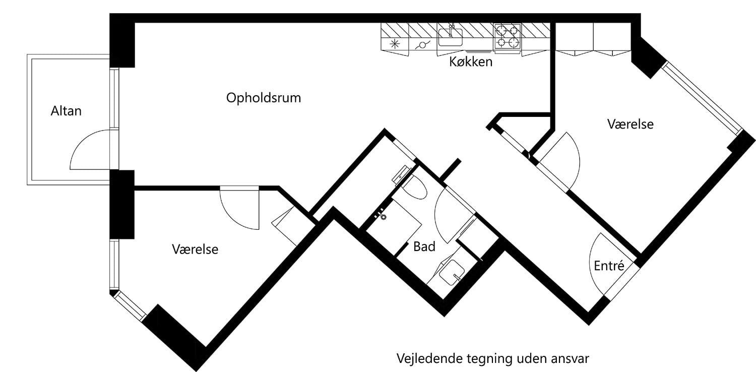 Visual presentation of the listing
