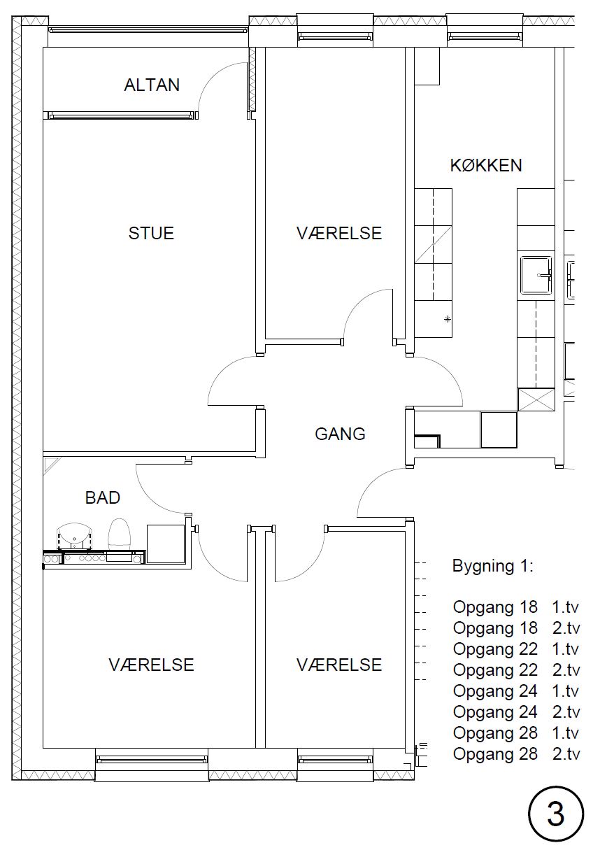 Visual presentation of the listing