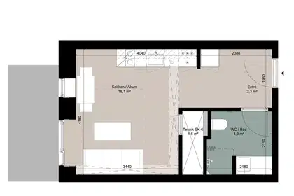 Visual presentation of the listing