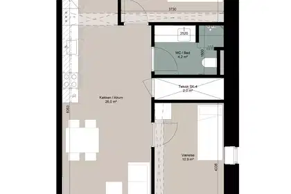 Visual presentation of the listing