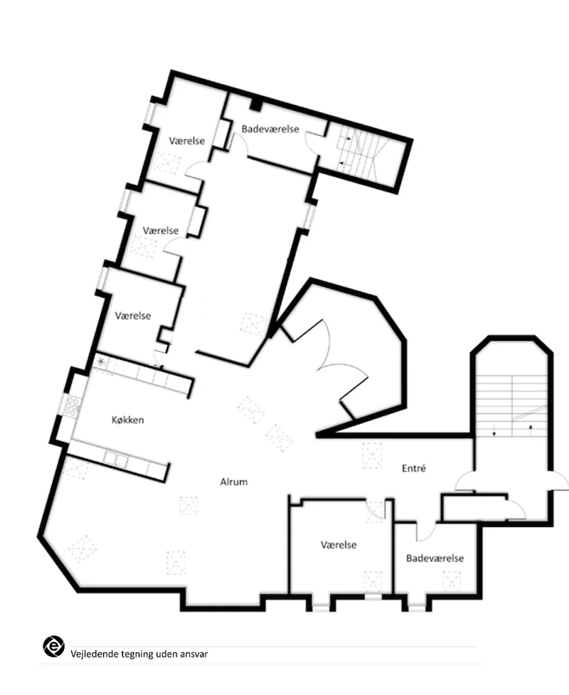 Visual presentation of the listing