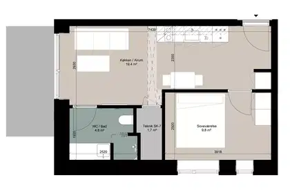 Visual presentation of the listing