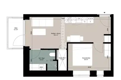 Visual presentation of the listing