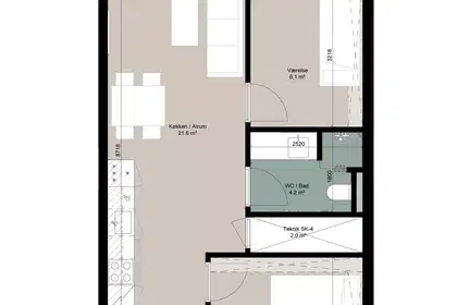 Visual presentation of the listing