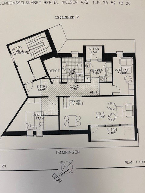 Visual presentation of the listing
