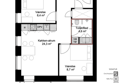 Visual presentation of the listing
