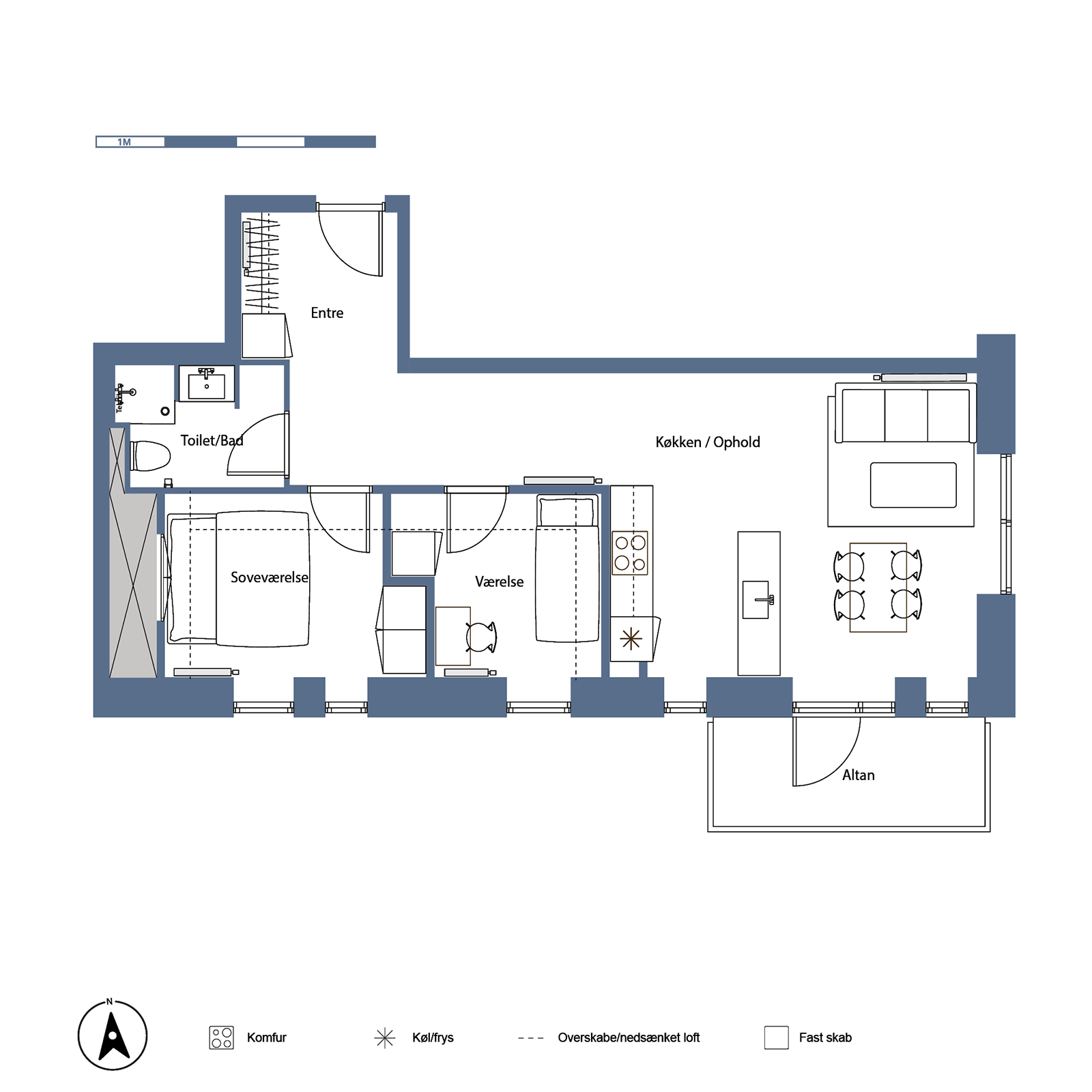 Visual presentation of the listing