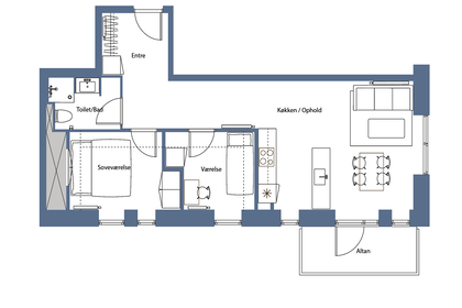 Visual presentation of the listing