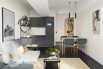 Visual presentation of the listing