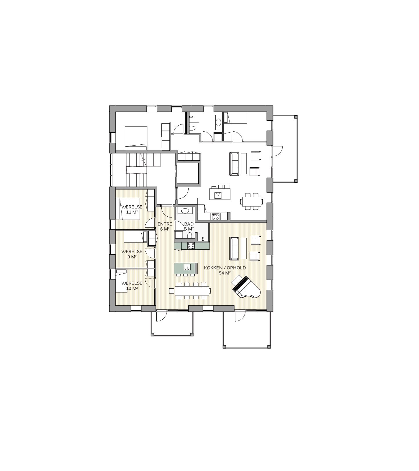 Visual presentation of the listing