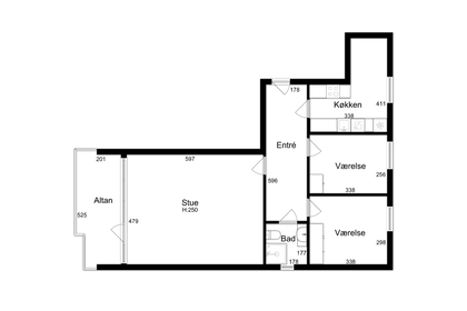 Visual presentation of the listing