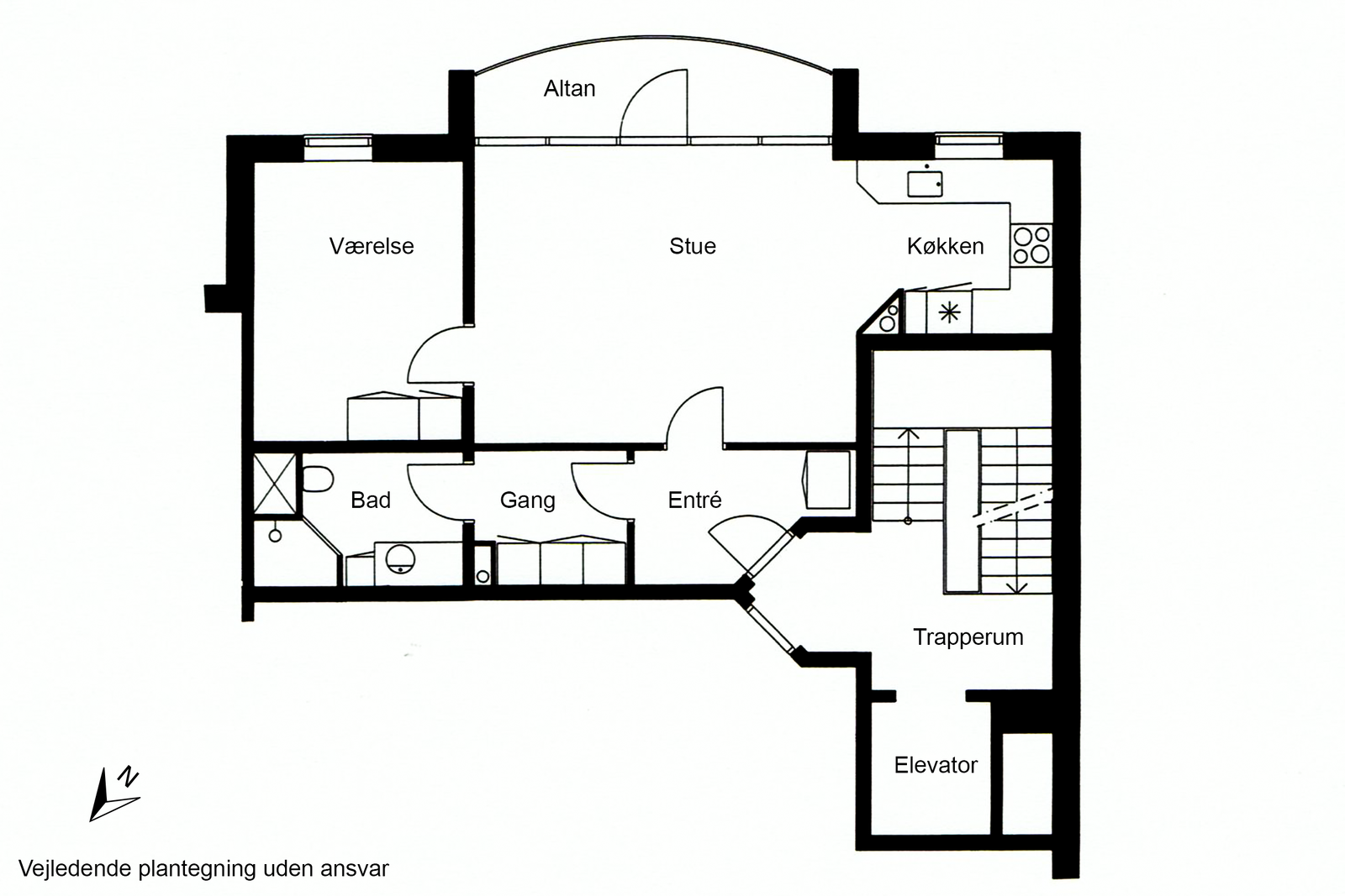 Visual presentation of the listing