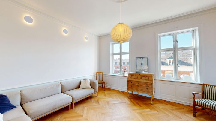 132 m² renoveret bolig med altan på Frederiksberg C – billede 5