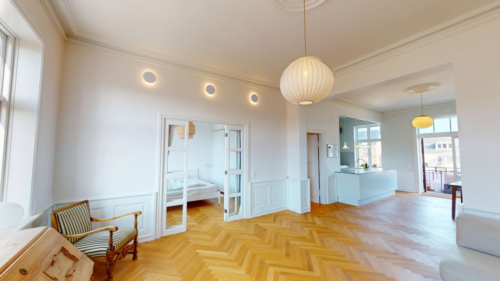 Visual presentation of the listing