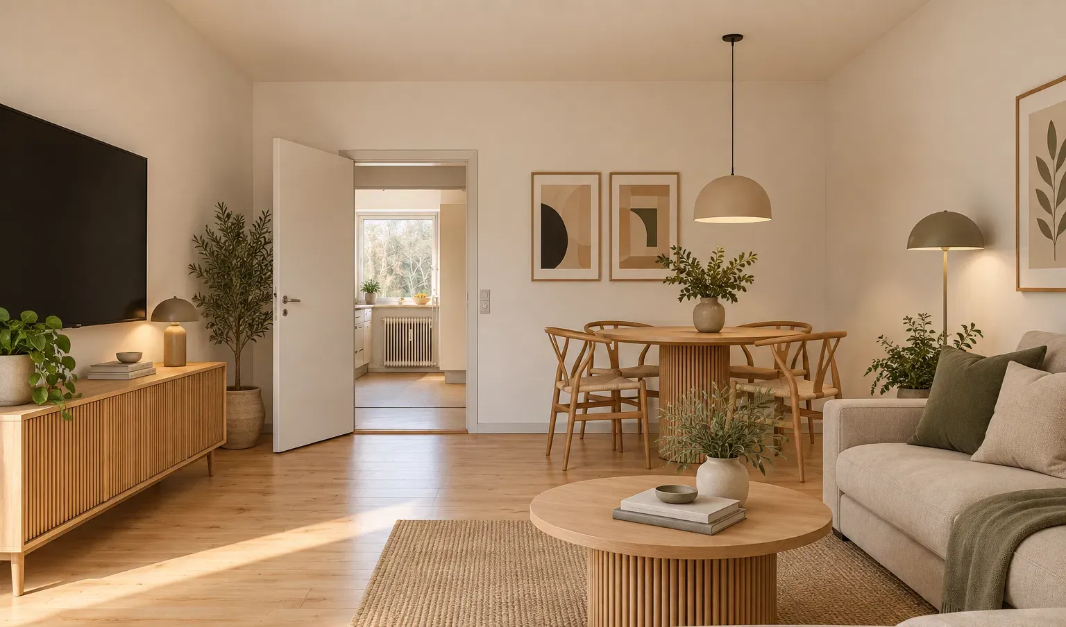 Visual presentation of the listing