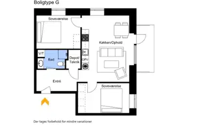 Visual presentation of the listing