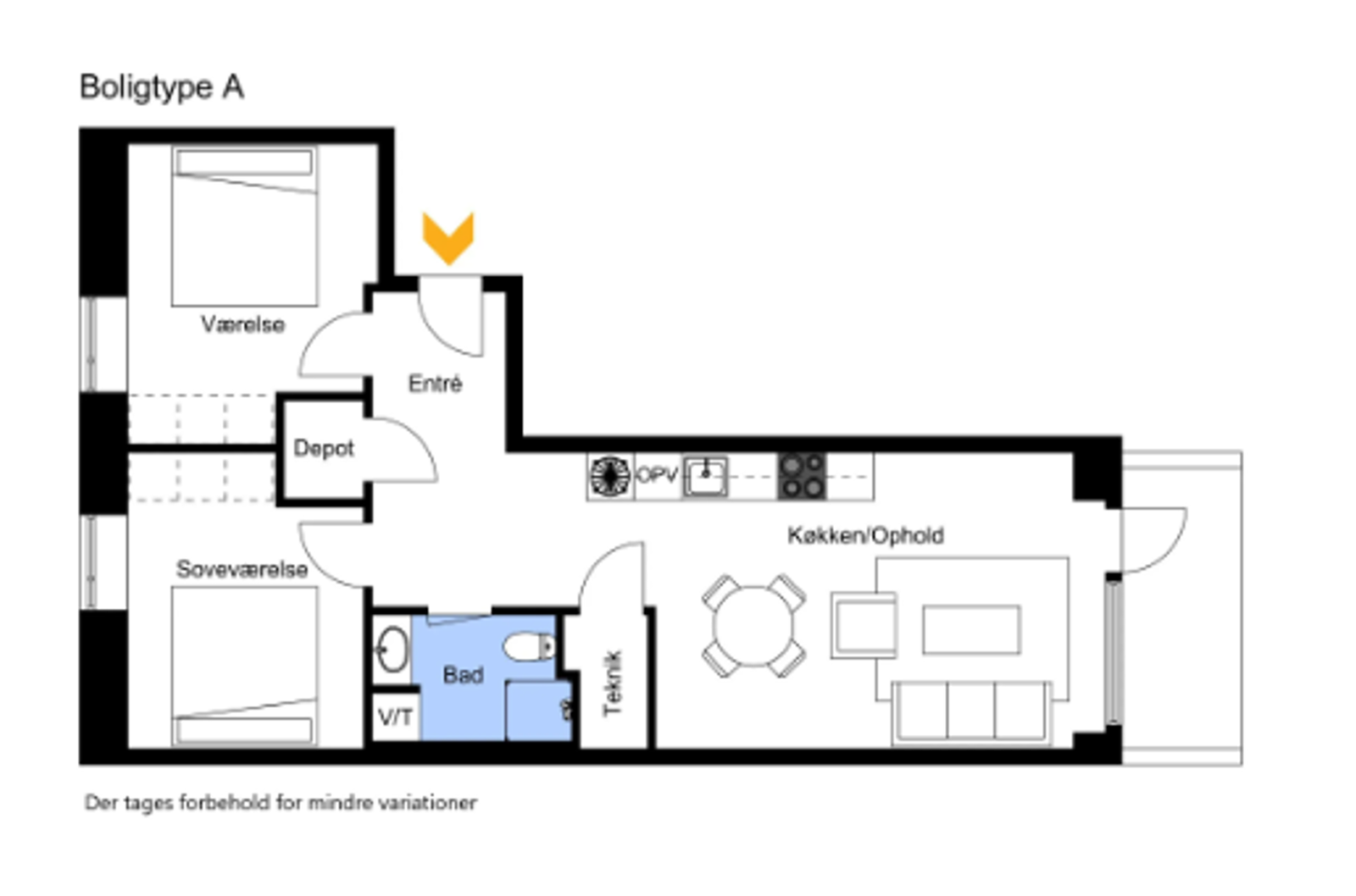 Visual presentation of the listing