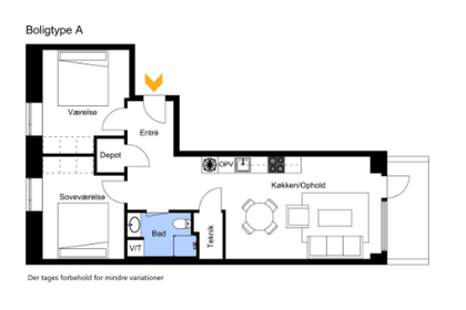 Visual presentation of the listing