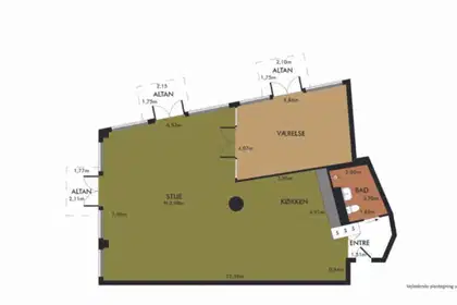 Visual presentation of the listing