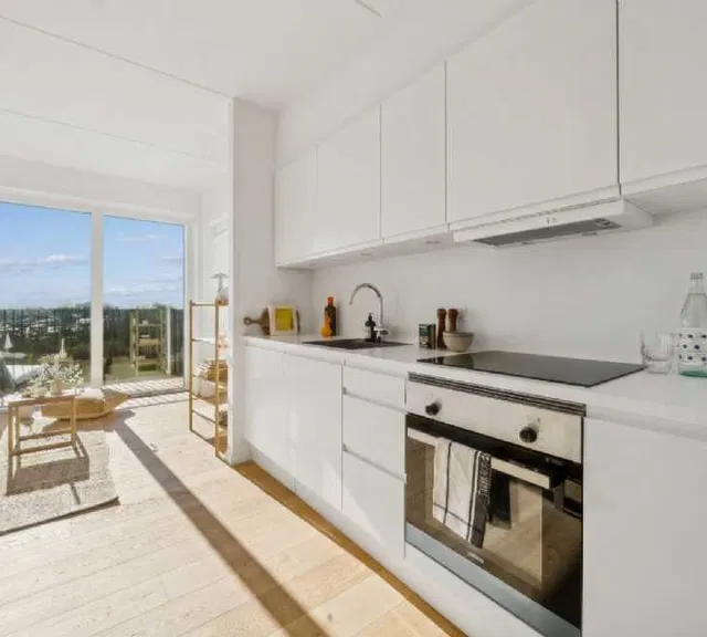 apartment Attraktiv moderne 2 værelses lejlighed med altan
