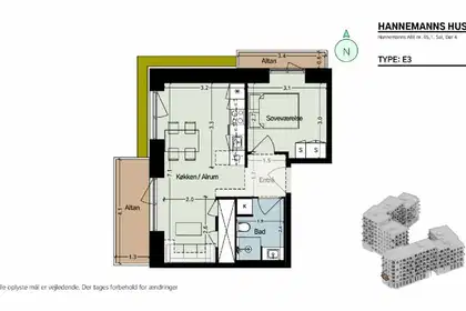 Visual presentation of the listing