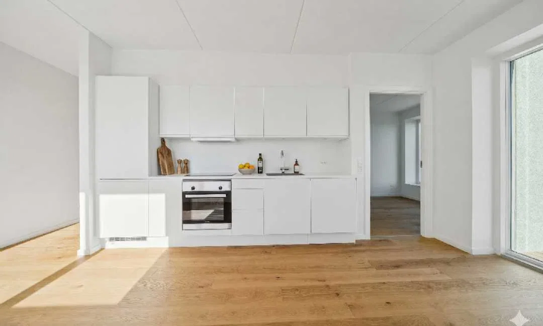 apartment Lys moderne 2 værelses lejlighed med altan