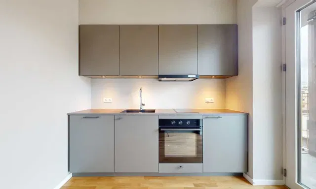 apartment Bright and well-designed studio in green UN17 Village with spacious communal rooftop terrace