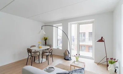 Cozy 2-room apartment with plenty of natural light and a south-facing balcony - Grusgraven, Bagsværd - 3