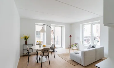 Cozy 2-room apartment with plenty of natural light and a south-facing balcony - Grusgraven, Bagsværd - 1