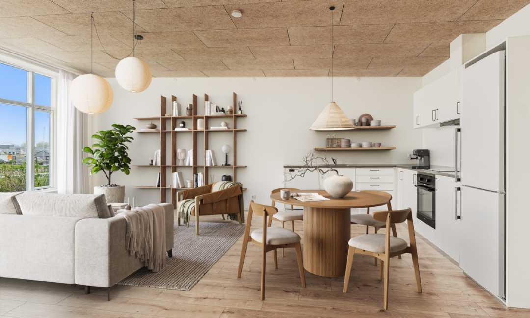 townhouse Unikke etplans huse med egen p-plads