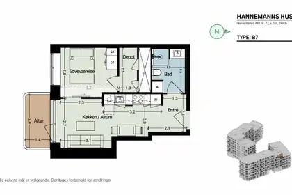 Visual presentation of the listing