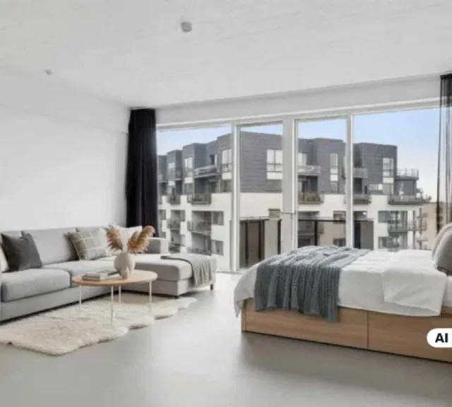 apartment INGEN BINDINGSPERIODE - Dejlig 2 vær. lejebolig i A-huset med altan – Bo centralt på Islands Brygge