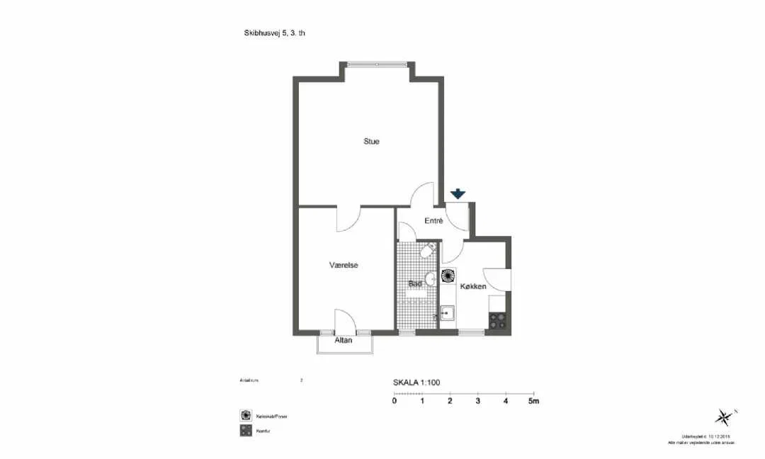 Visual presentation of the listing