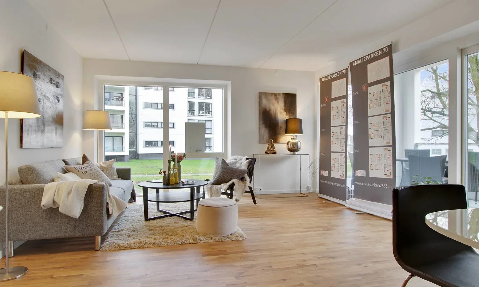 Visual presentation of the listing