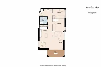 Visual presentation of the listing